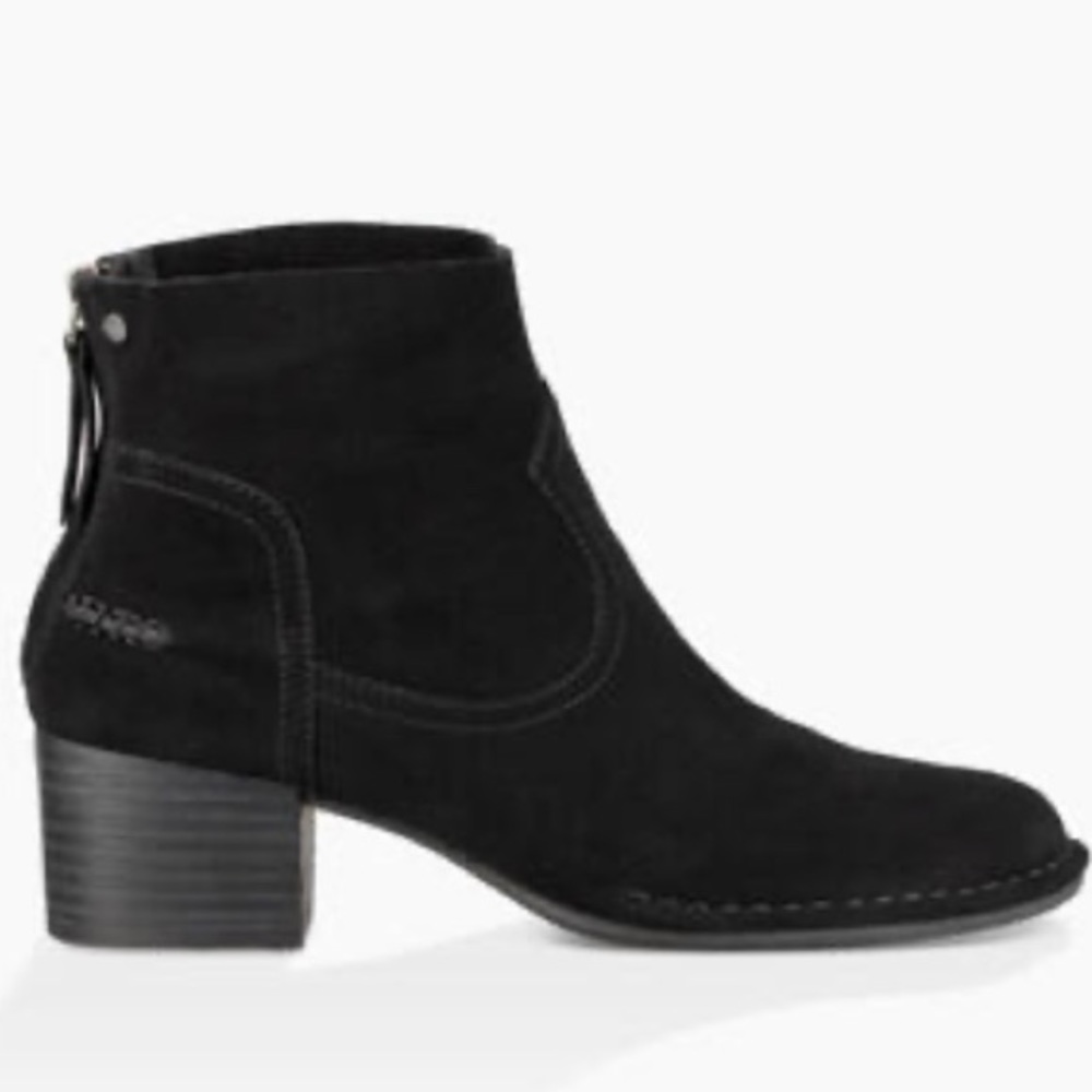 UGG Bandara Ankle Boot in black suede